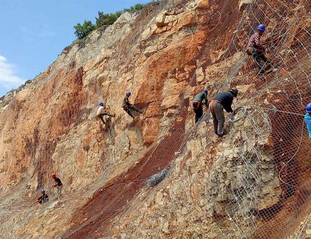 Rockfall Protective Net